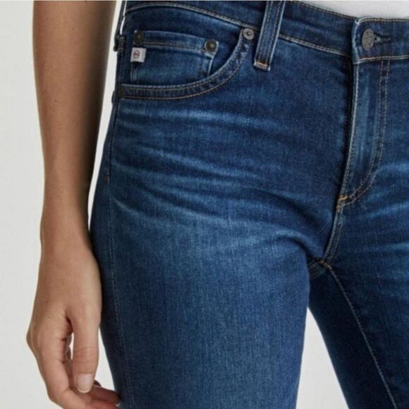 🔹️Adriano Goldschmied Blue Stilt Cigarette Jeans Size 4/27 Regular - Picture 2 of 13